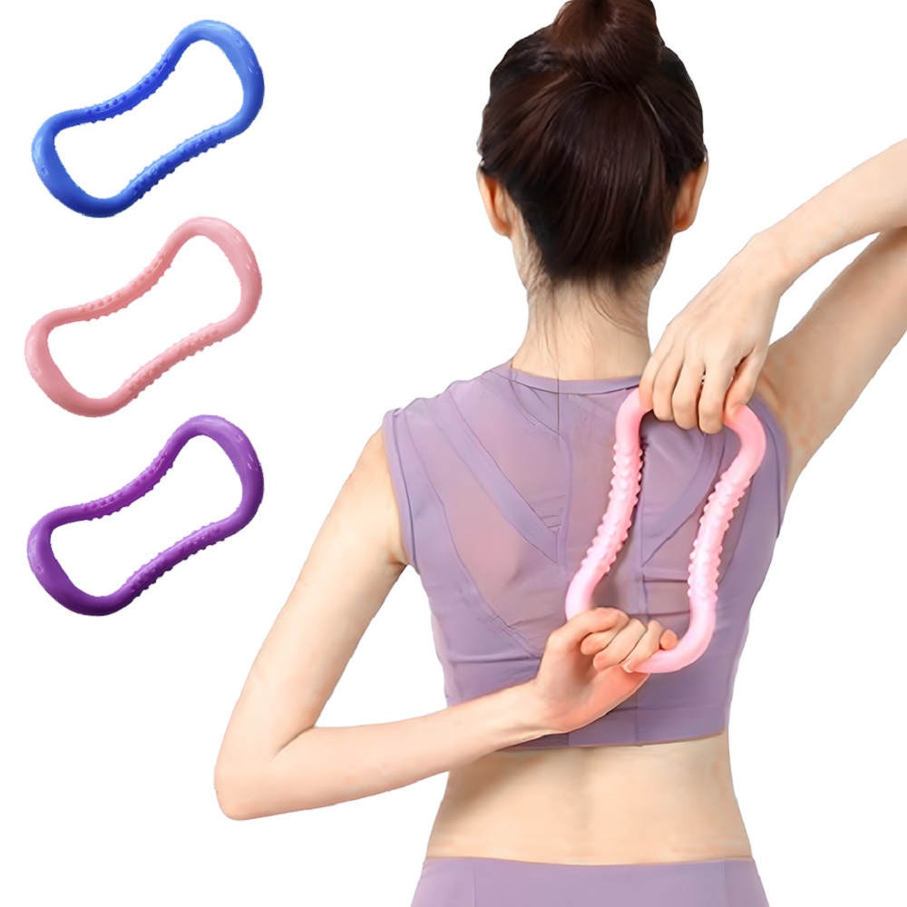 Pilates Yoga Board - Resistance Bands with Foam Sport At