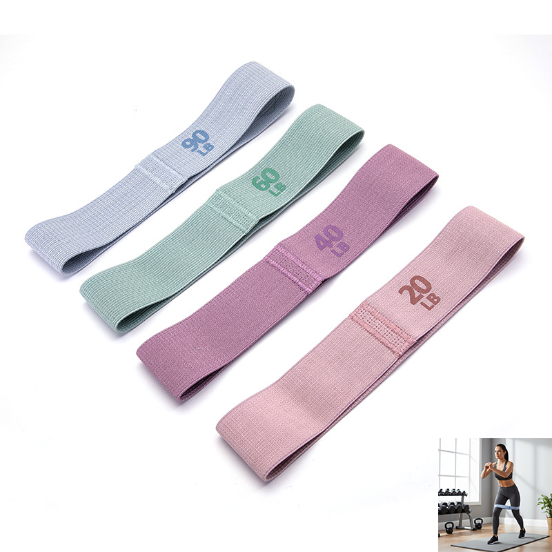 Pilates Yoga Board - Crochet Non-Slip Yoga Resistance Band Glute