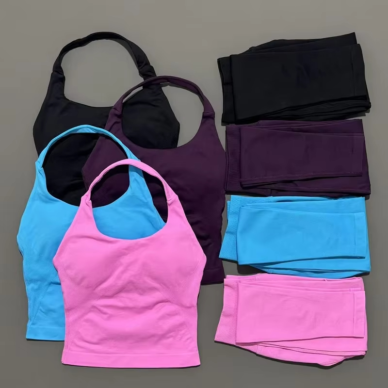Pilates Yoga Clothes - 2 Pieces Sportswear Women Yoga Set