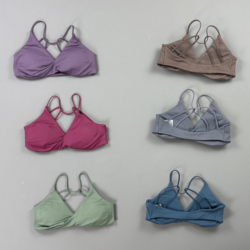 Pilates Yoga Gym - Vision Women Sports Bra V Neck