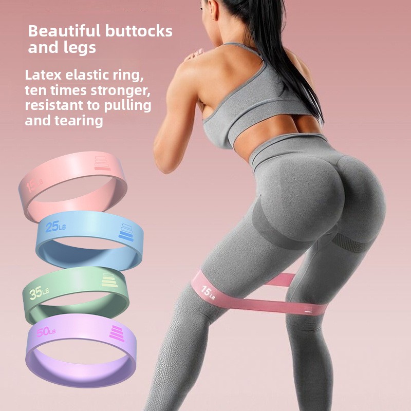 Pilates And Yoga Difference - 15LB-50LB Yoga Elastic Ring Different Level