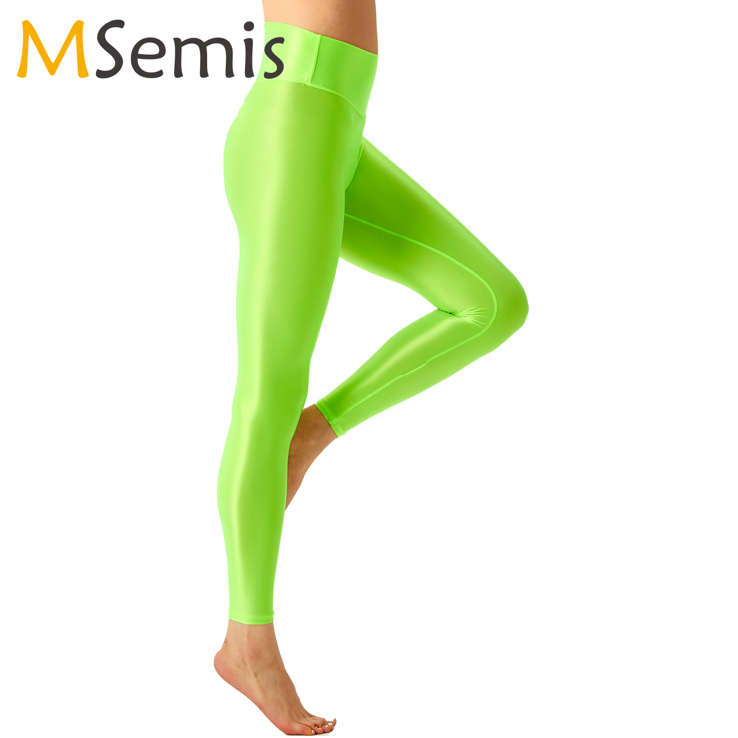 Women Glossy Ballet Leggings E - Pilates Yoga Legging review and price
