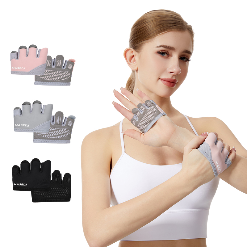 Pair of Fitness Fingerless Glo - Fitness Yoga Pilates review and price