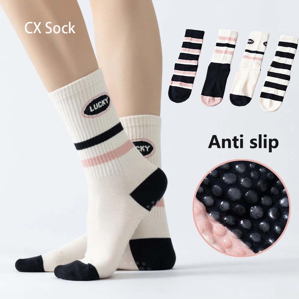 Stripes yoga aerobics socks Wo - Pilates Yoga Zumba review and price