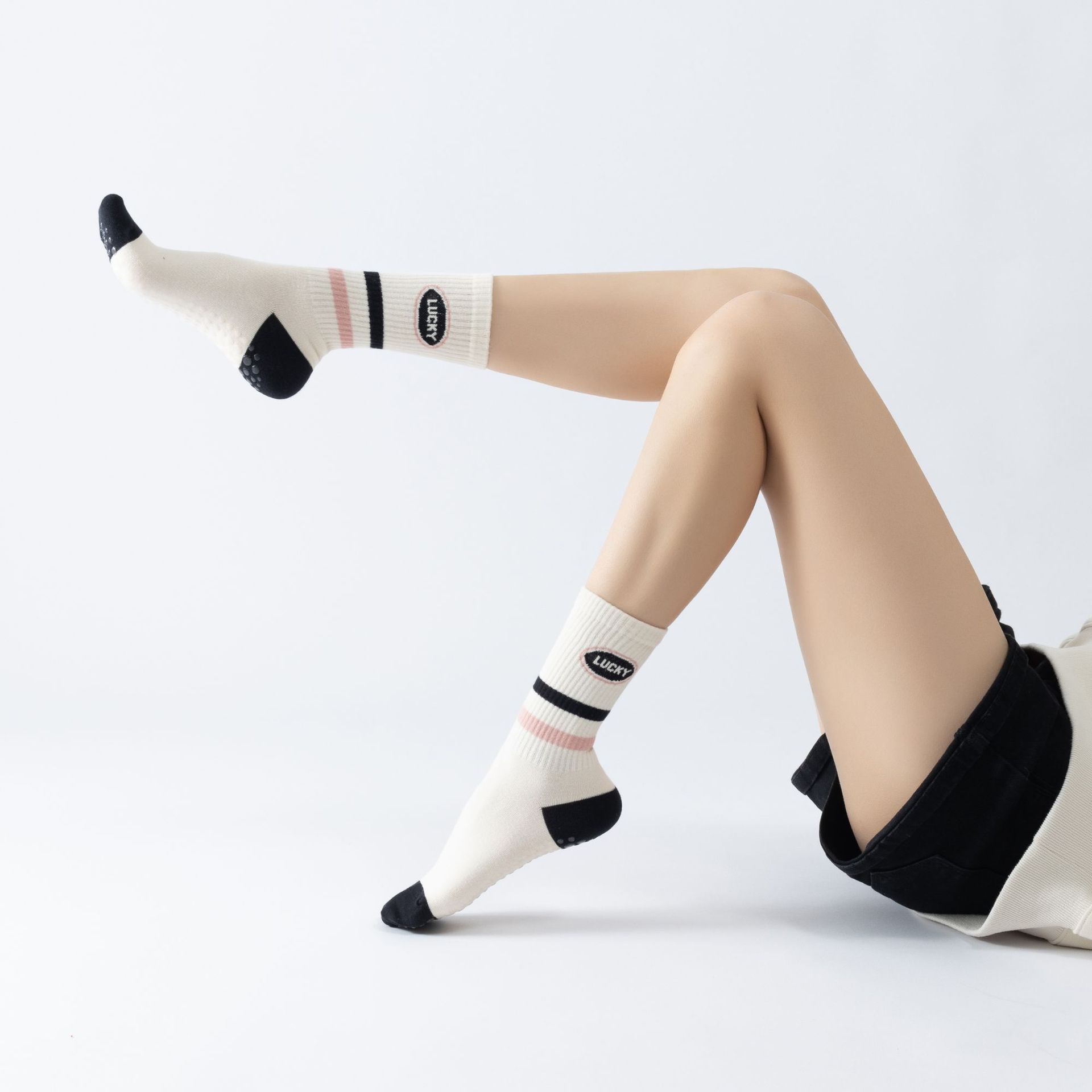 Stripes yoga aerobics socks Wo - Pilates Yoga Zumba review and price