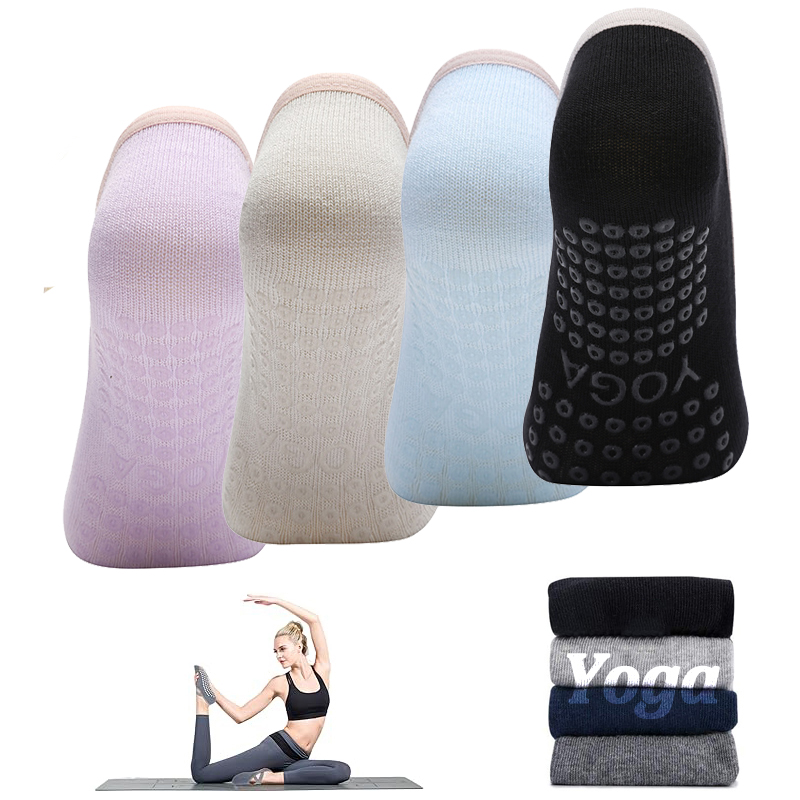 Ladies Non-Slip Pilates Socks  - Pilates Yoga Grip Socks review and price