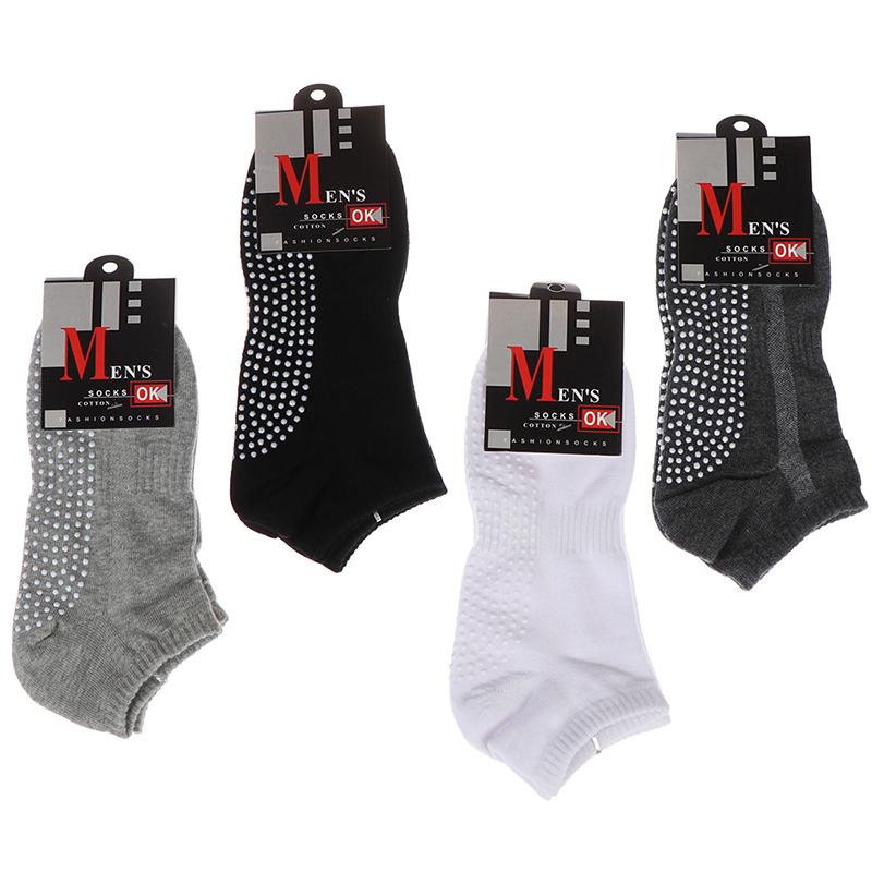 NEW 1pair High Quality Men's C - Pilates Yoga Grip Socks review and price