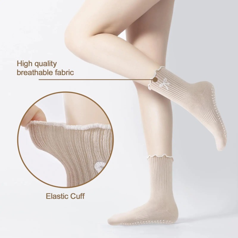 Professional Yoga Socks, Cotto - Fitness Yoga Pilates review and price