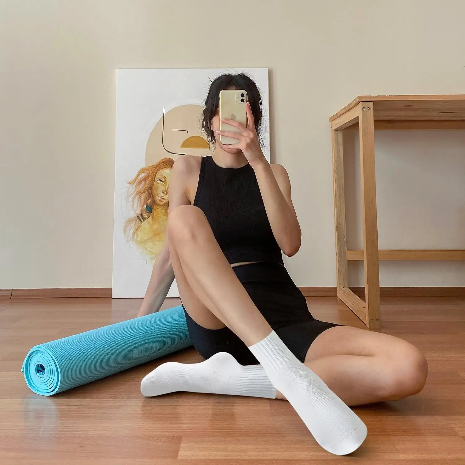 4 pairs of women's yoga socks, - Pilates Yoga Grip Socks review and price