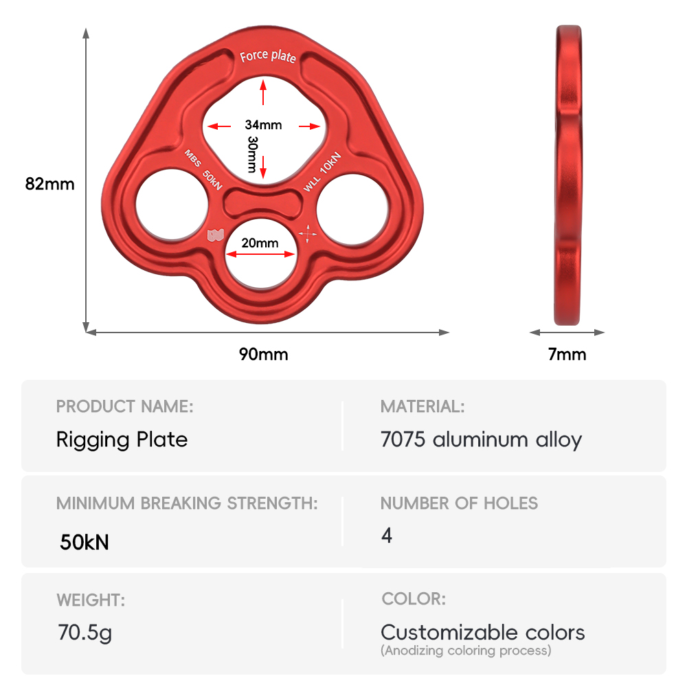 50KN Yoga Force Plate Rigging  - Pilates Yoga Board review and price