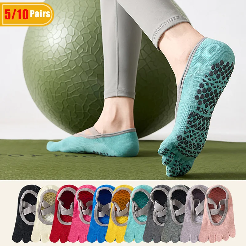 5/10 Pairs Women's Cotton Yoga - Pilates Yoga Gym review and price