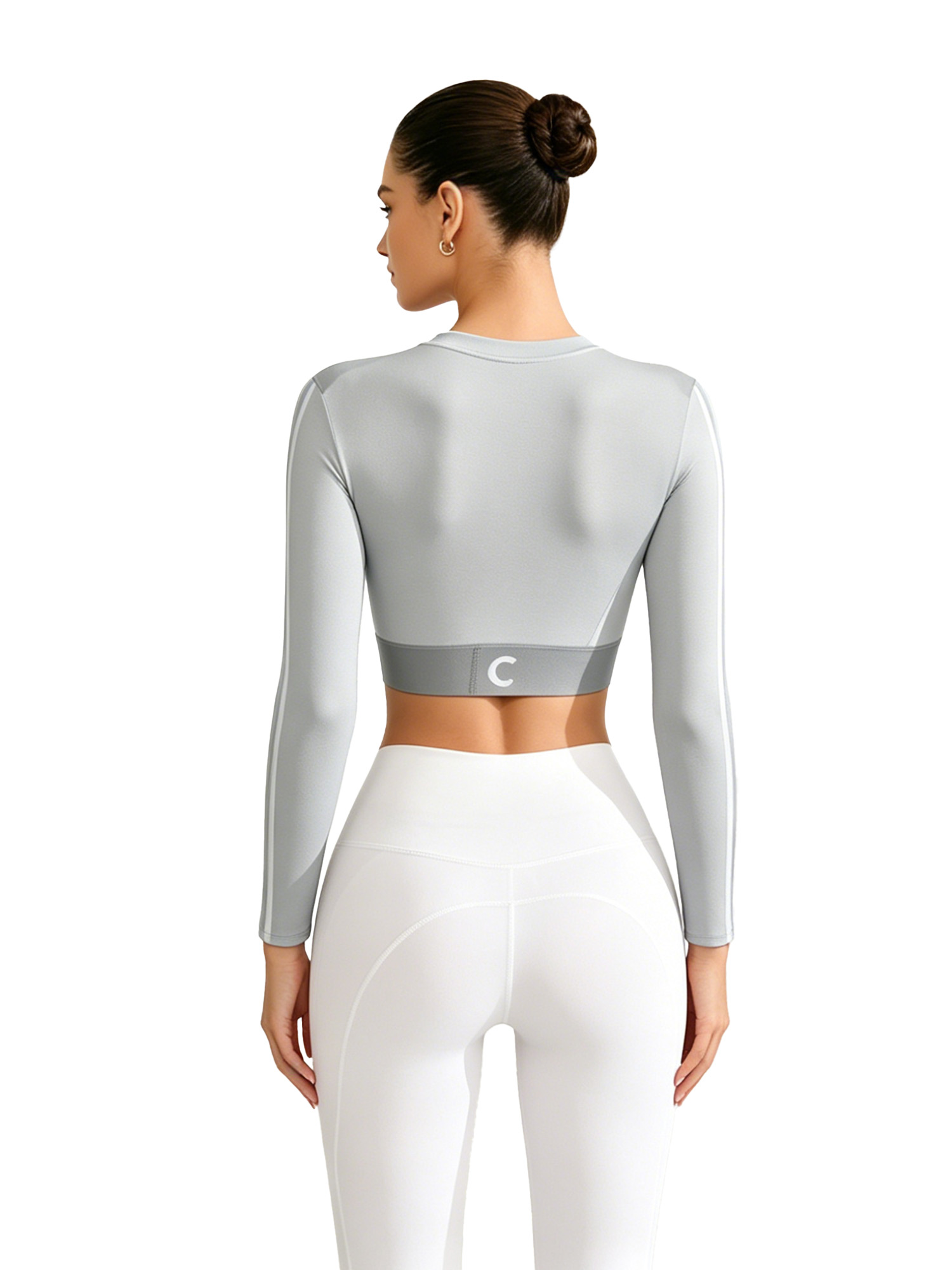 Women's Yoga Crop Top Sleeve L - Pilates Yoga Gym review and price