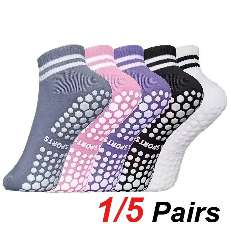 1/5 Pair Women's Silicone Anti - Fitness Yoga Pilates review and price