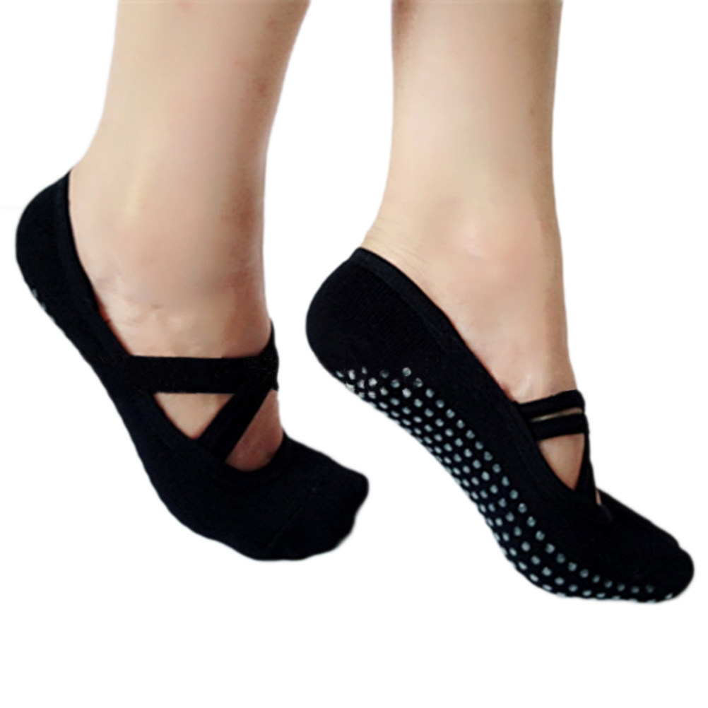 Yoga Socks Women Black Non Ski - Pilates Yoga Grip Socks review and price