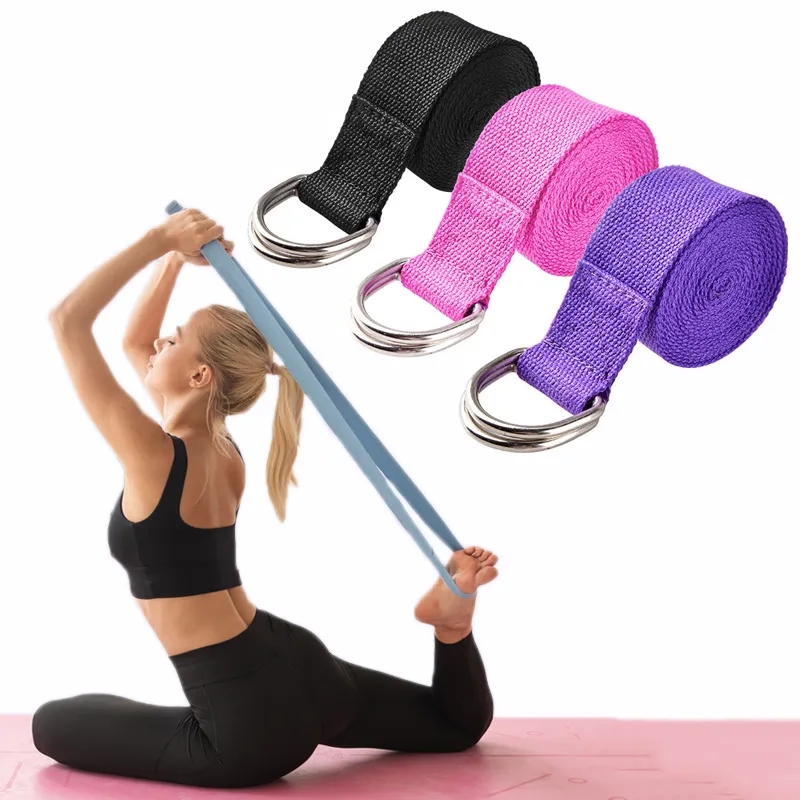 183*3.8cm Yoga Strap Cotton Ex - Pilates Yoga Ring review and price