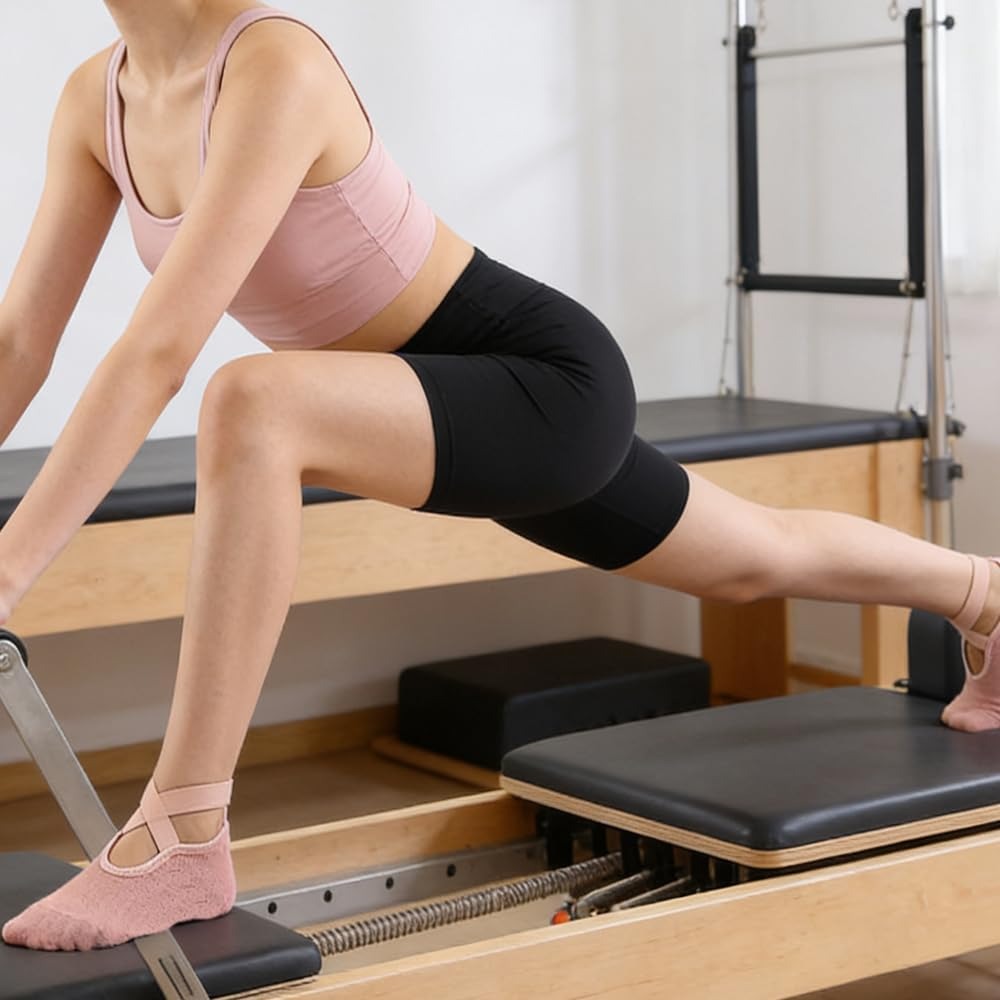 Yoga Socks with Anti-Slip Grip - Pilates Yoga Workout review and price