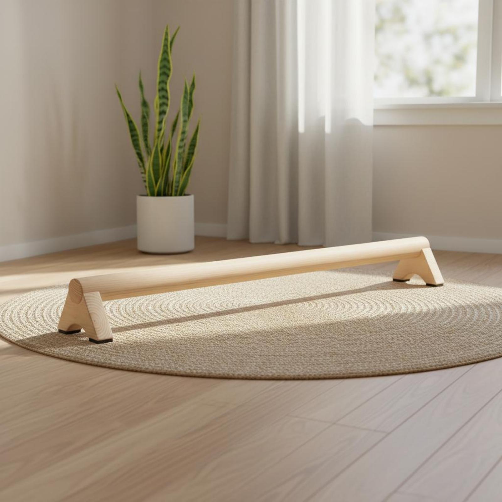 Balance Beam Trainer Wooden Ex - Pilates Yoga Board review and price