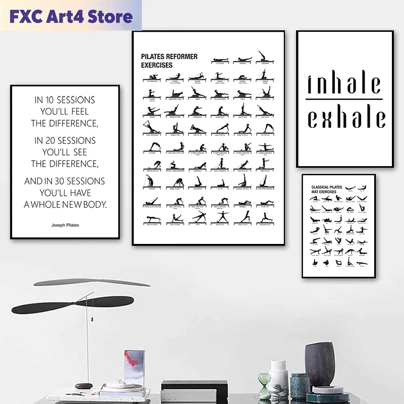 Frameless Pilates Workout Char - Fitness Yoga Pilates review and price