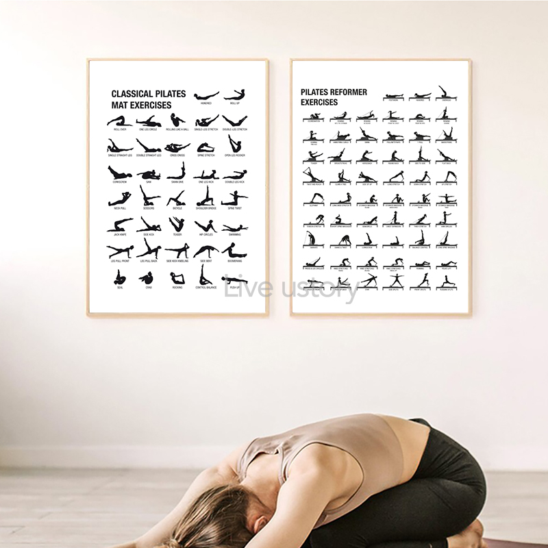 Frameless Pilates Workout Char - Fitness Yoga Pilates review and price